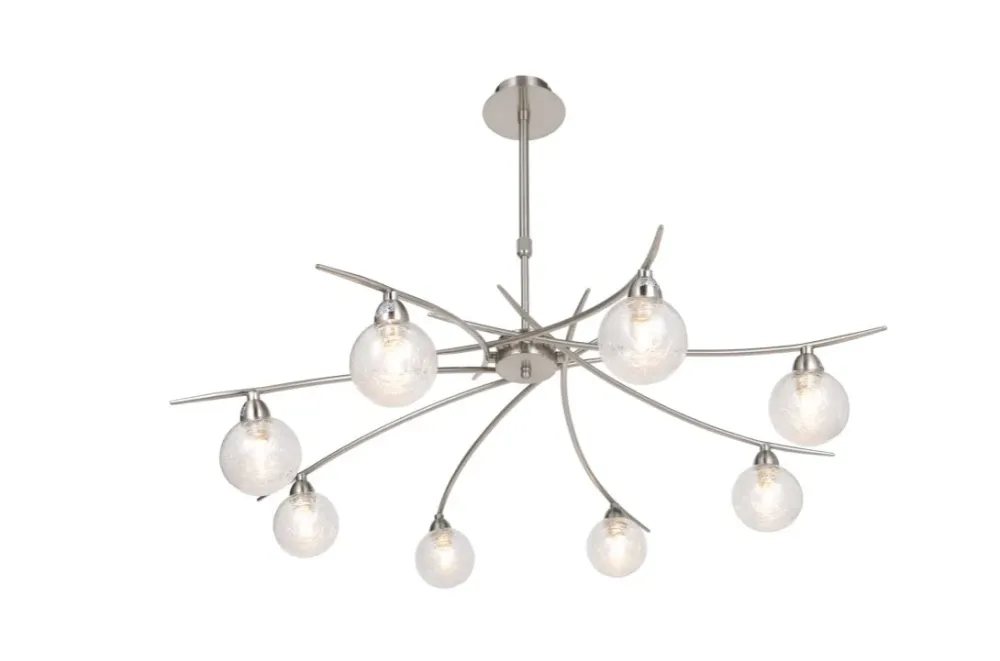 Lustre Snow nockel satiné D75 LD 1049A-8SP