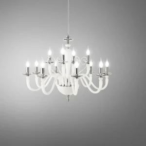 Lustre Victoire blanc 12 lp-victoire-12