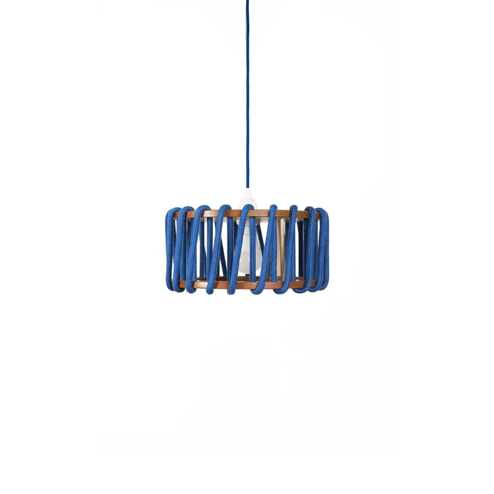 MACARON Lampe Pendante Bleue 30 cm
