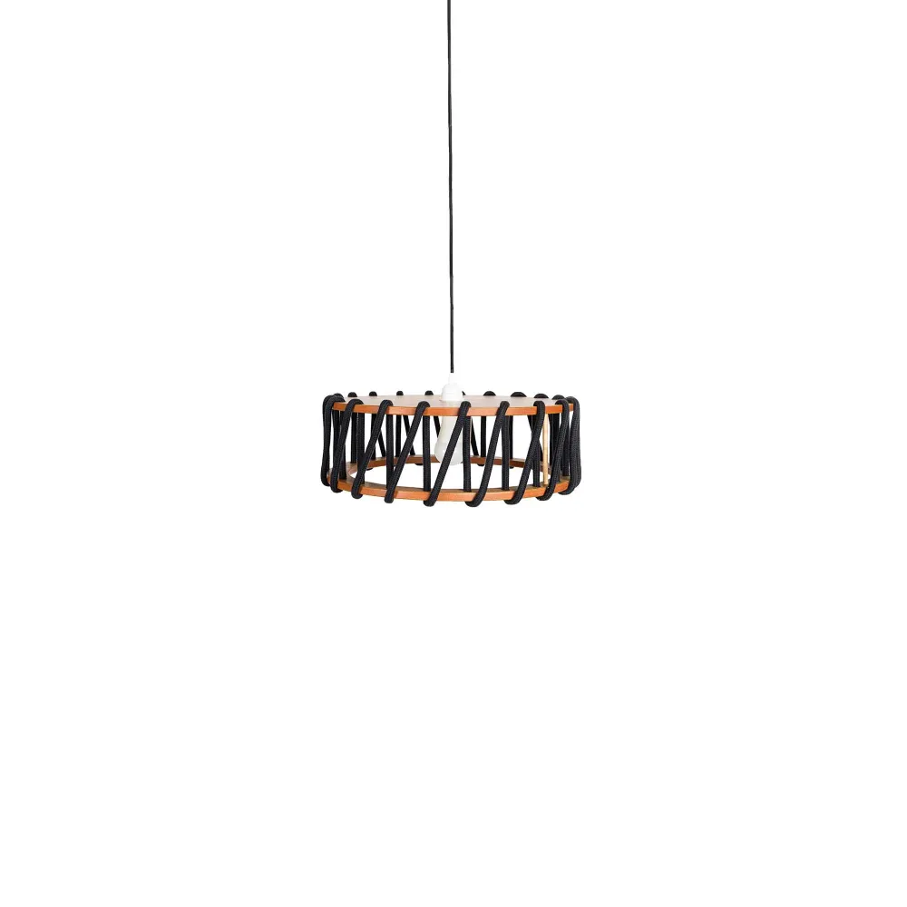 MACARON Lampe pendante Noir 45 cm