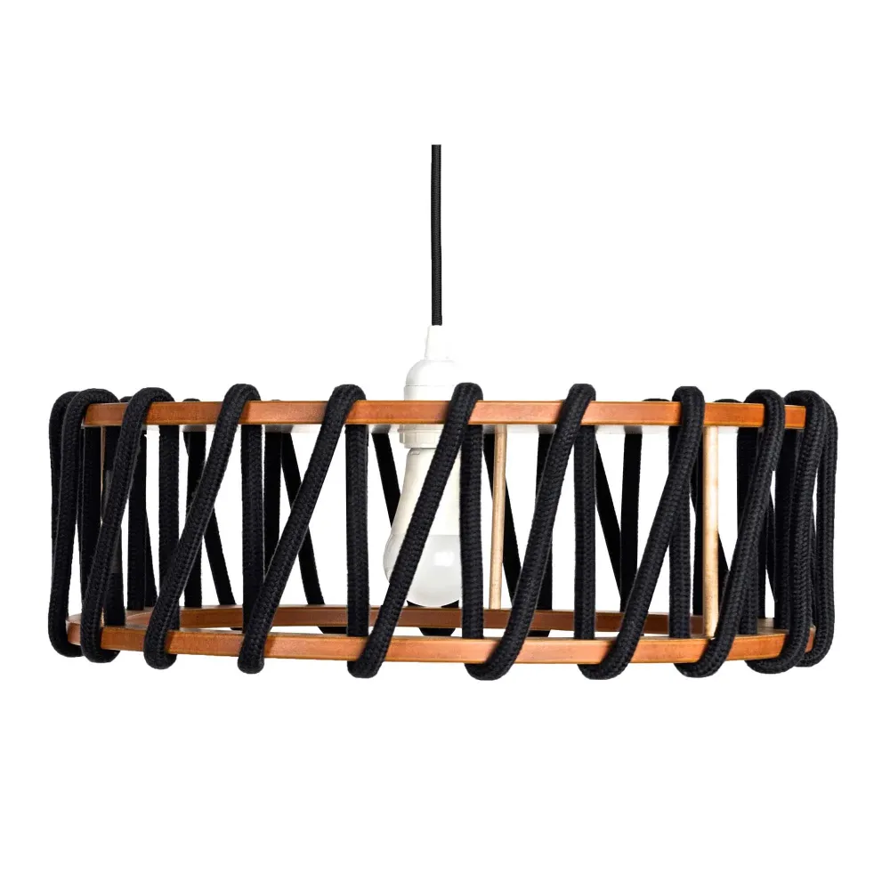 MACARON Lampe pendante Noir 45 cm
