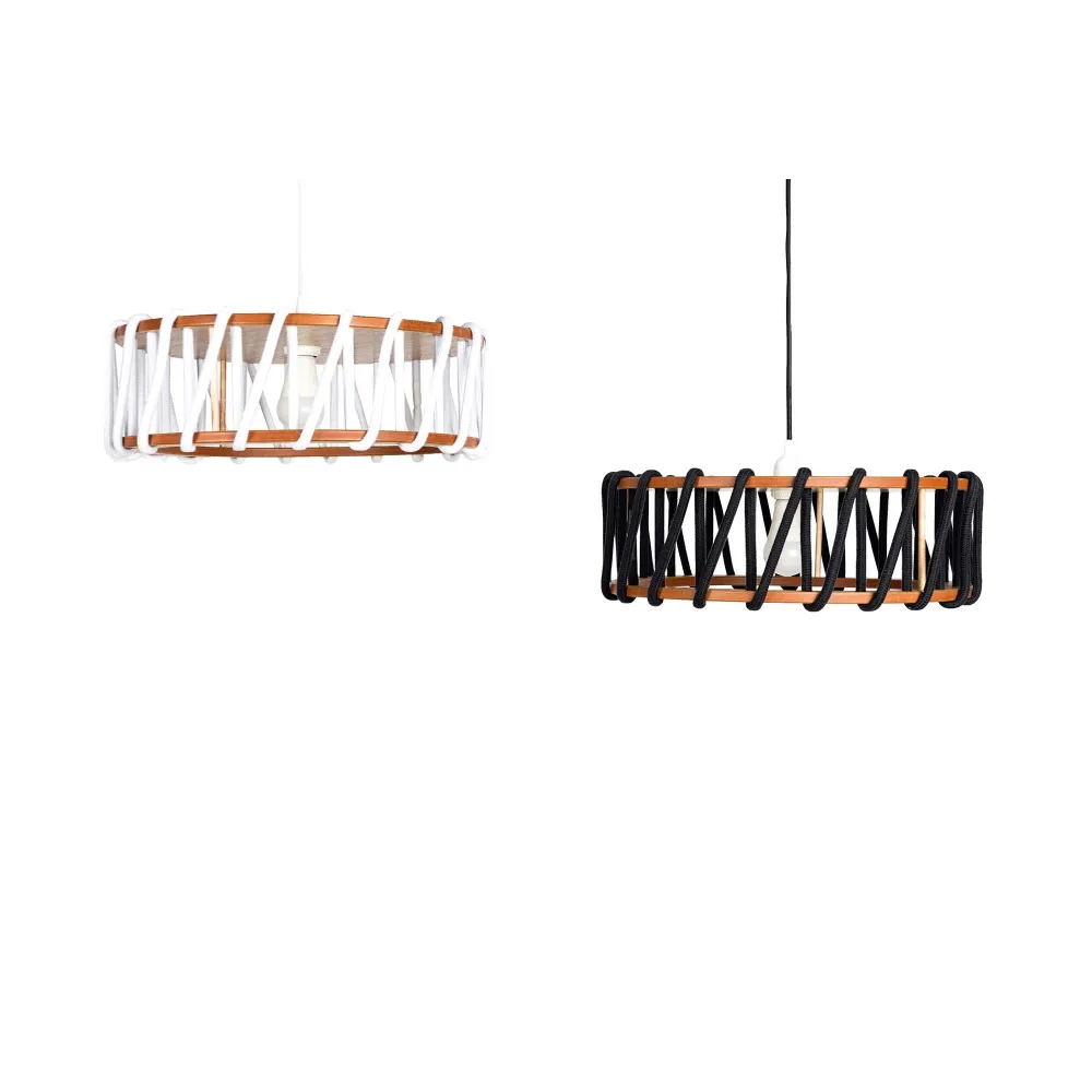 MACARON Lampe pendante Noir 45 cm