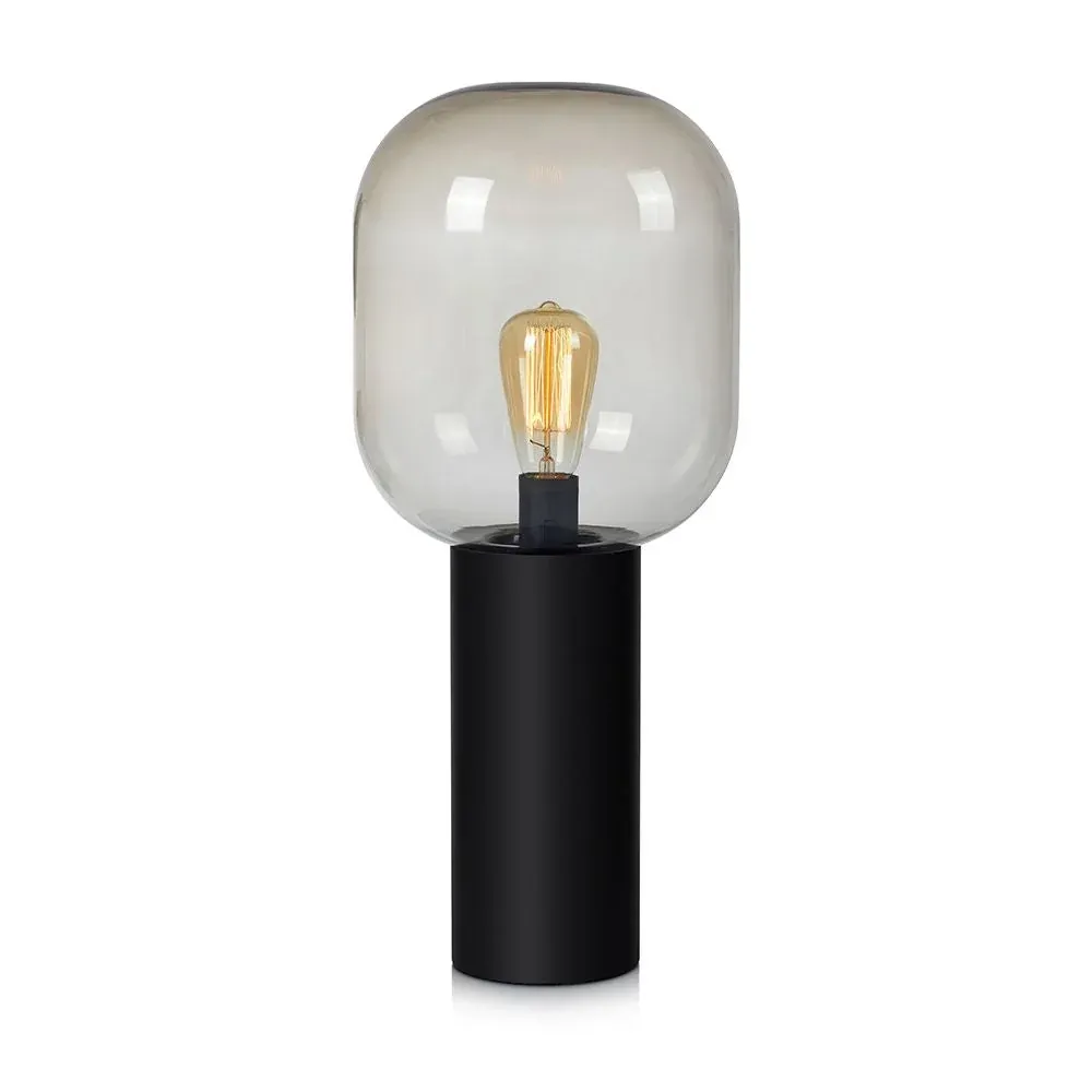 Lampe de table Markslöjd Brooklyn 1L, douille E27, hauteur 56 cm