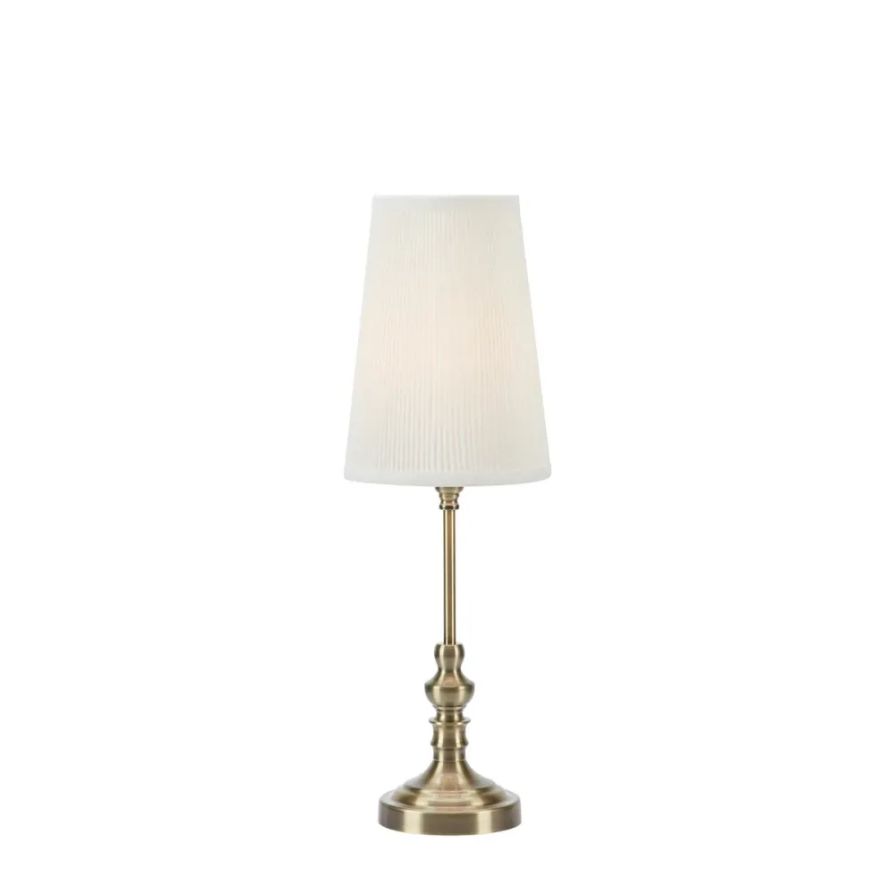 Lampe de table Markslöjd Noble 1L en métal E14