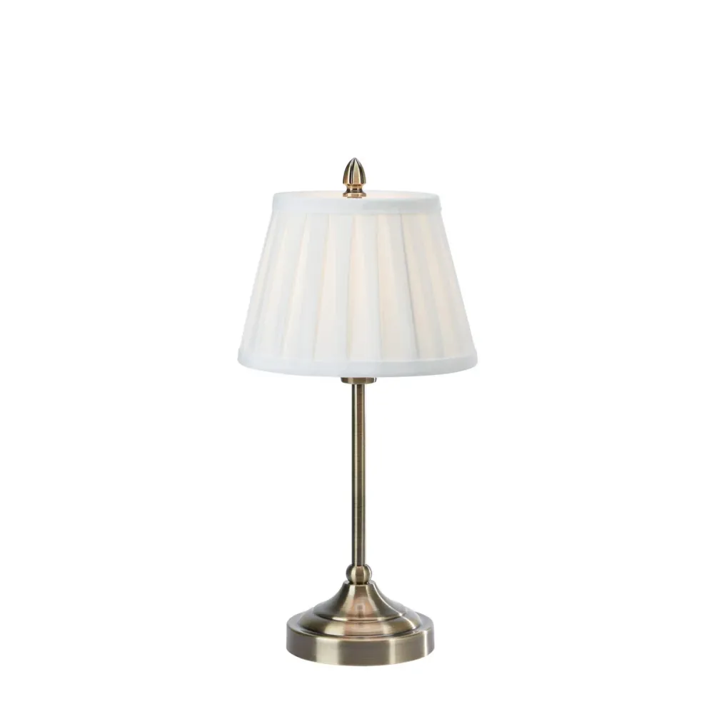 Lampe de table Markslöjd Oxford 1L en métal transparent E14