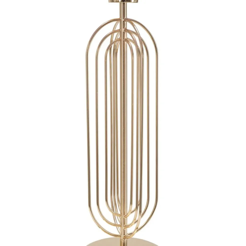 Lampe de table dorée avec abat-jour rose – Accessoire glamour et moderne Mauro Ferretti
