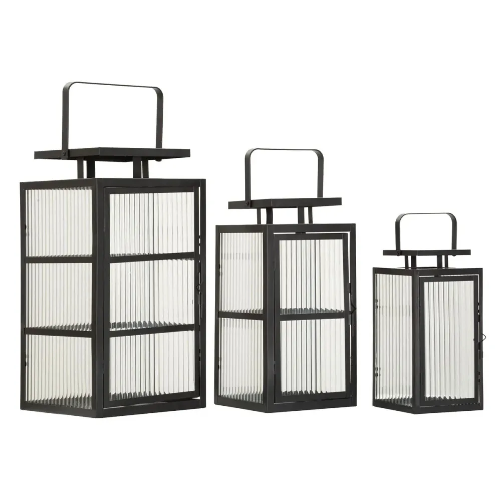 Mauro Ferretti Andromeda lantern set 3 pcs metal
