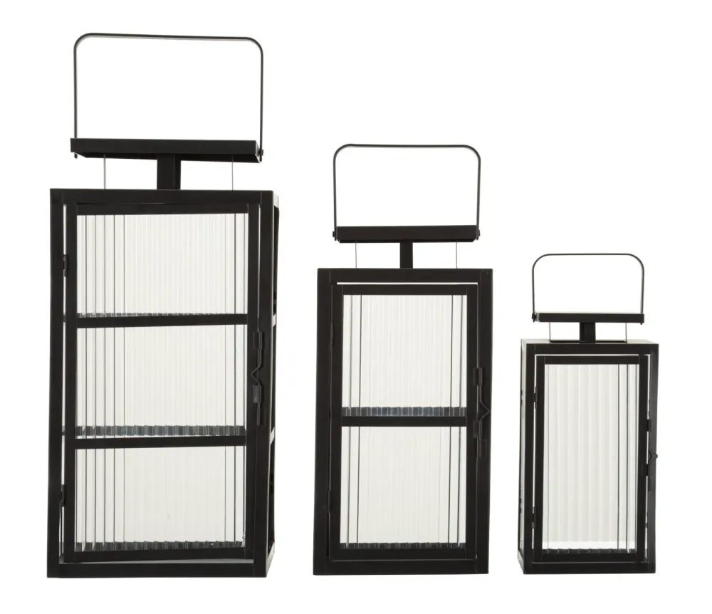 Mauro Ferretti Andromeda lantern set 3 pcs metal
