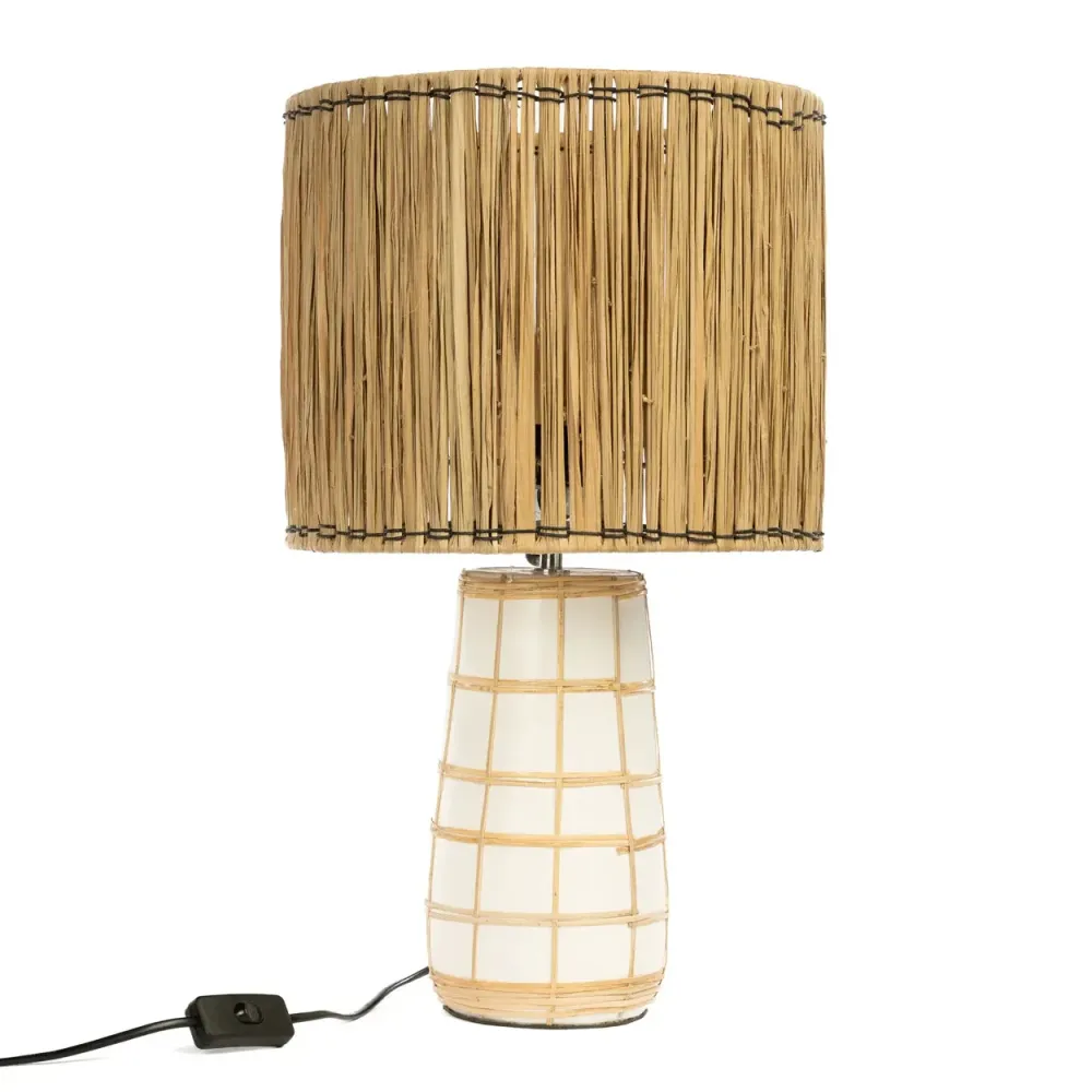 MOLOKAI Lampe de table - Blanc naturel
