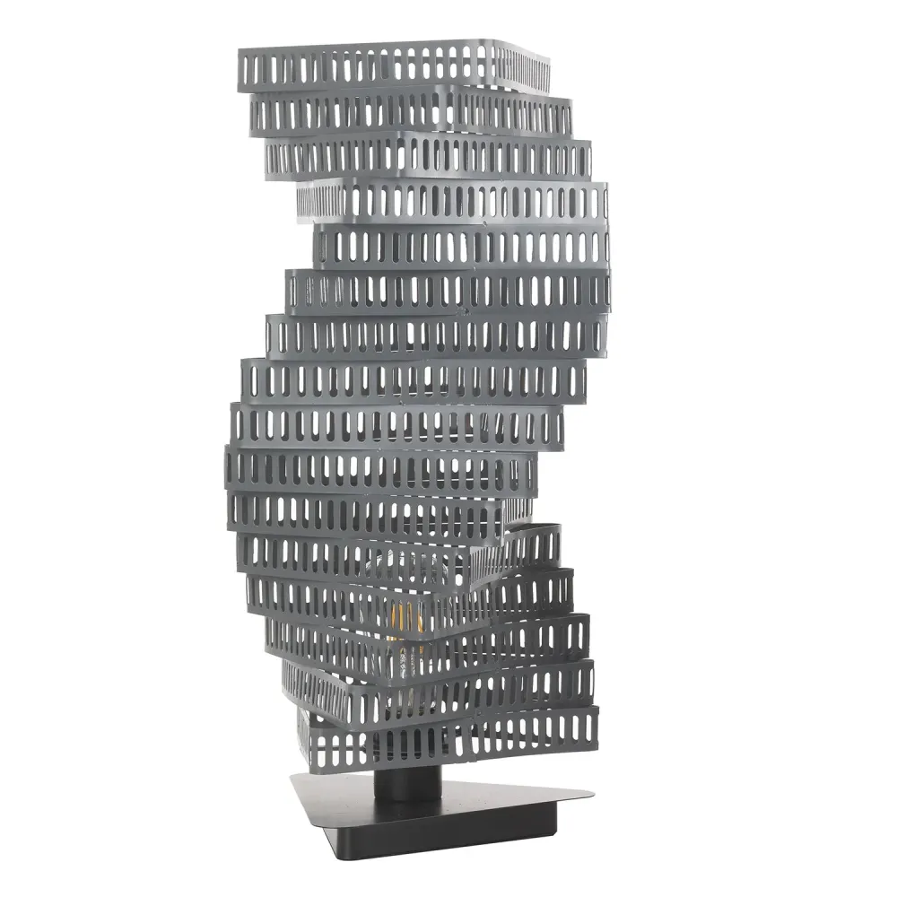 Lampe de table Onli Lighting Camino 1L E27 H 55cm Bronze