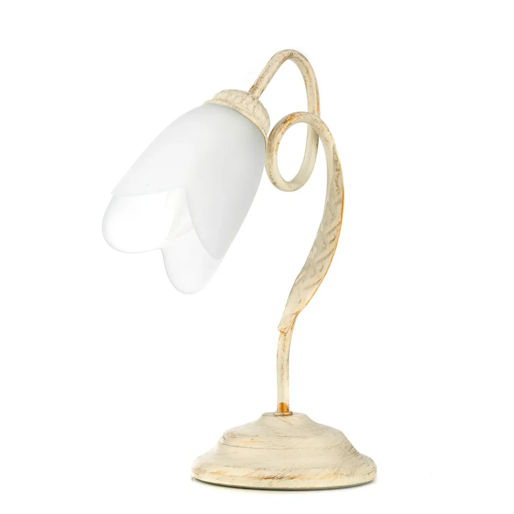 Lampe de table Onli Lighting Doppio Giro 1L E14 H 33cm Beige