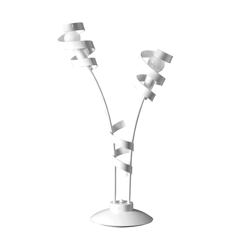 Lampe de table Onli Lighting Zoe 2L E14 H 65cm White