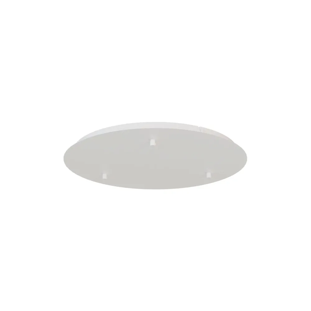 Pavillon métal blanc 3 lumières série ELSA/DUBAI Manttra 8261