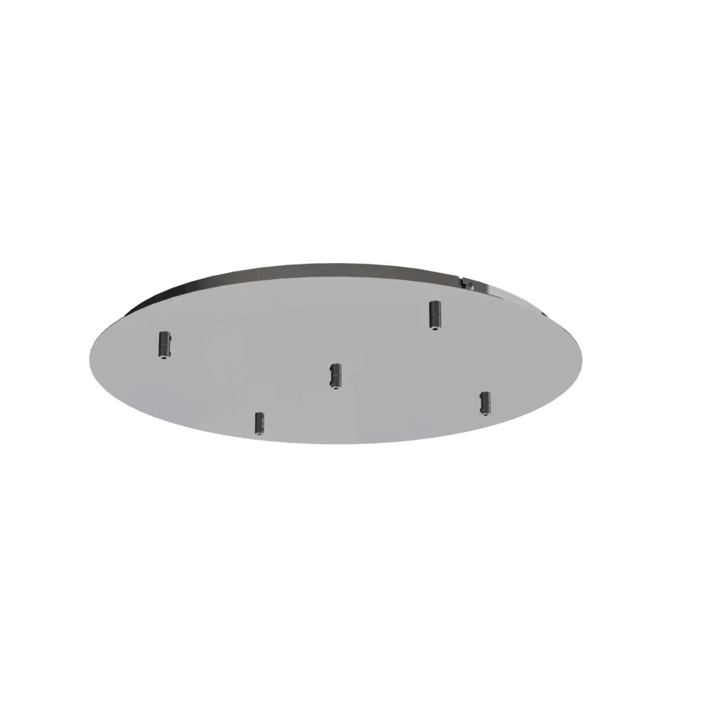Pavillon métal chrome 5 lumières pour série ELSA/DUBAI Mantra 8272