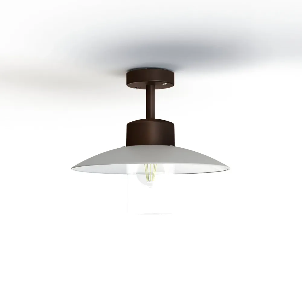 Plafonnier AUBANNE N°2 clair Rouille 046 101003046
