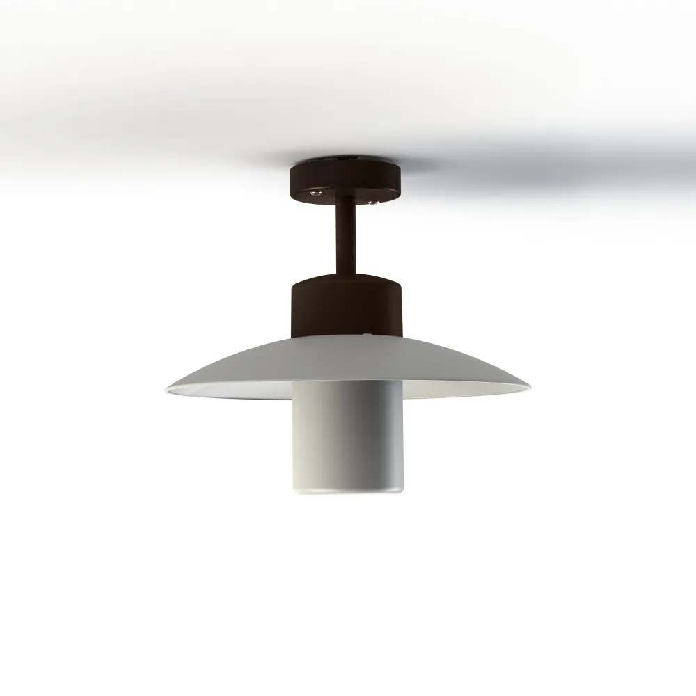 Plafonnier AUBANNE N°2 depoli Rouille 046 101004046