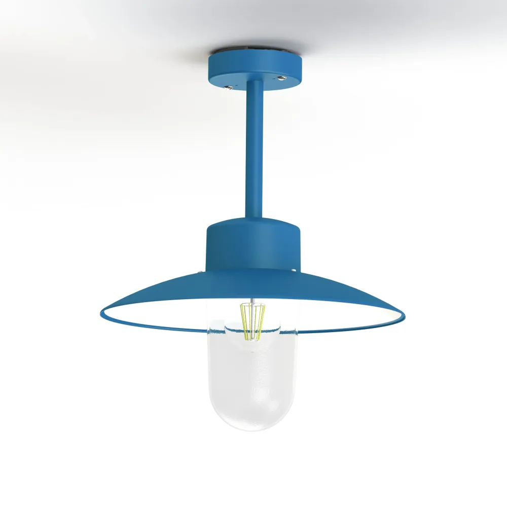 Plafonnier BELCOUR N°2 clair Bleu Azur mat 134 106003134