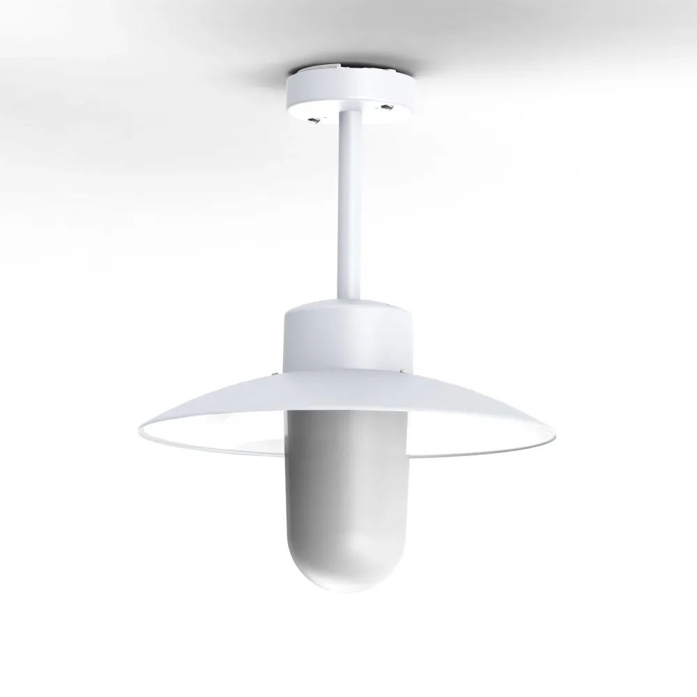 Plafonnier BELCOUR N°2 opale Blanc 001 106004001