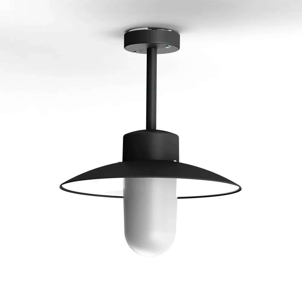 Plafonnier BELCOUR N°2 opale Noir foncé 000 106004000