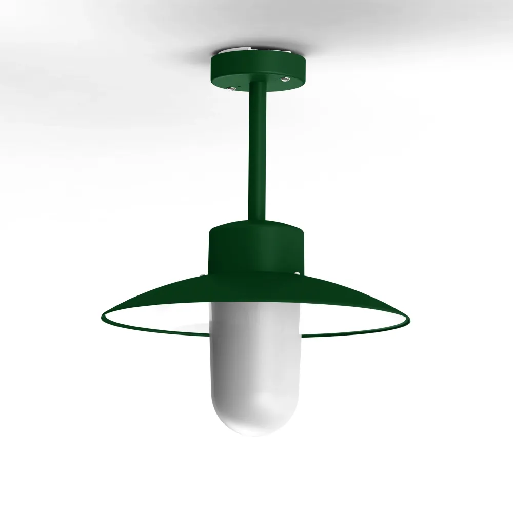 Plafonnier BELCOUR N°2 opale Vert sapin 067 106004067