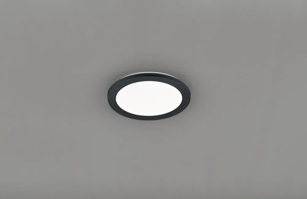 Plafonnier Camillus rond noir mm R62921532