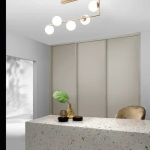 Plafonnier Cinquante or mat pl-monile/oro