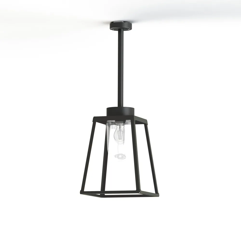 Plafonnier LAMPIOK 2 N°1 diffuseur clair Gris noir 107 - Gris noir 107 178001107
