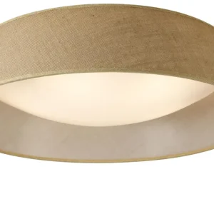 Plafonnier SABINA GM abat jour tissus Mantra 6412