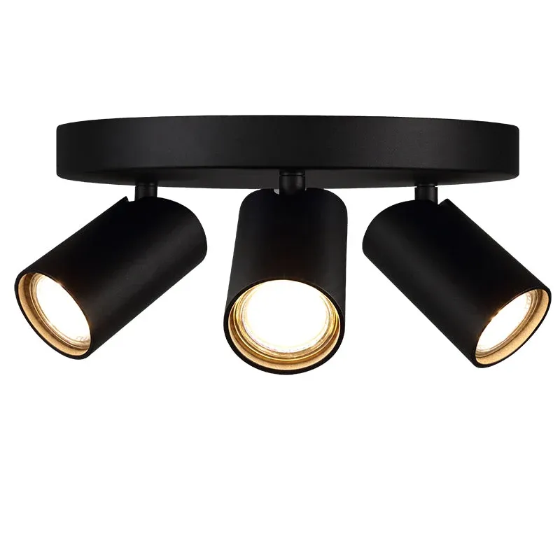 Plafonnier SAL noir 3 lumières GU10 Mantra 7962
