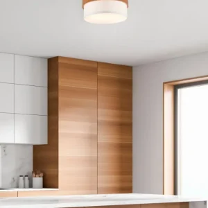 Plafonnier Seasons blanc/bois pm 611500201