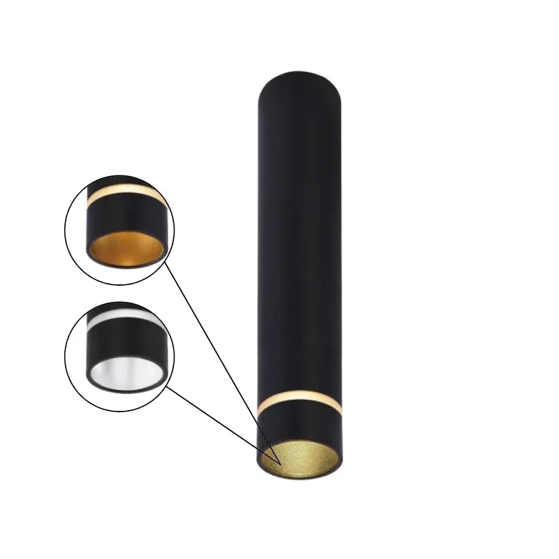 Plafonnier SPLIT noir H20cm mantra 8881