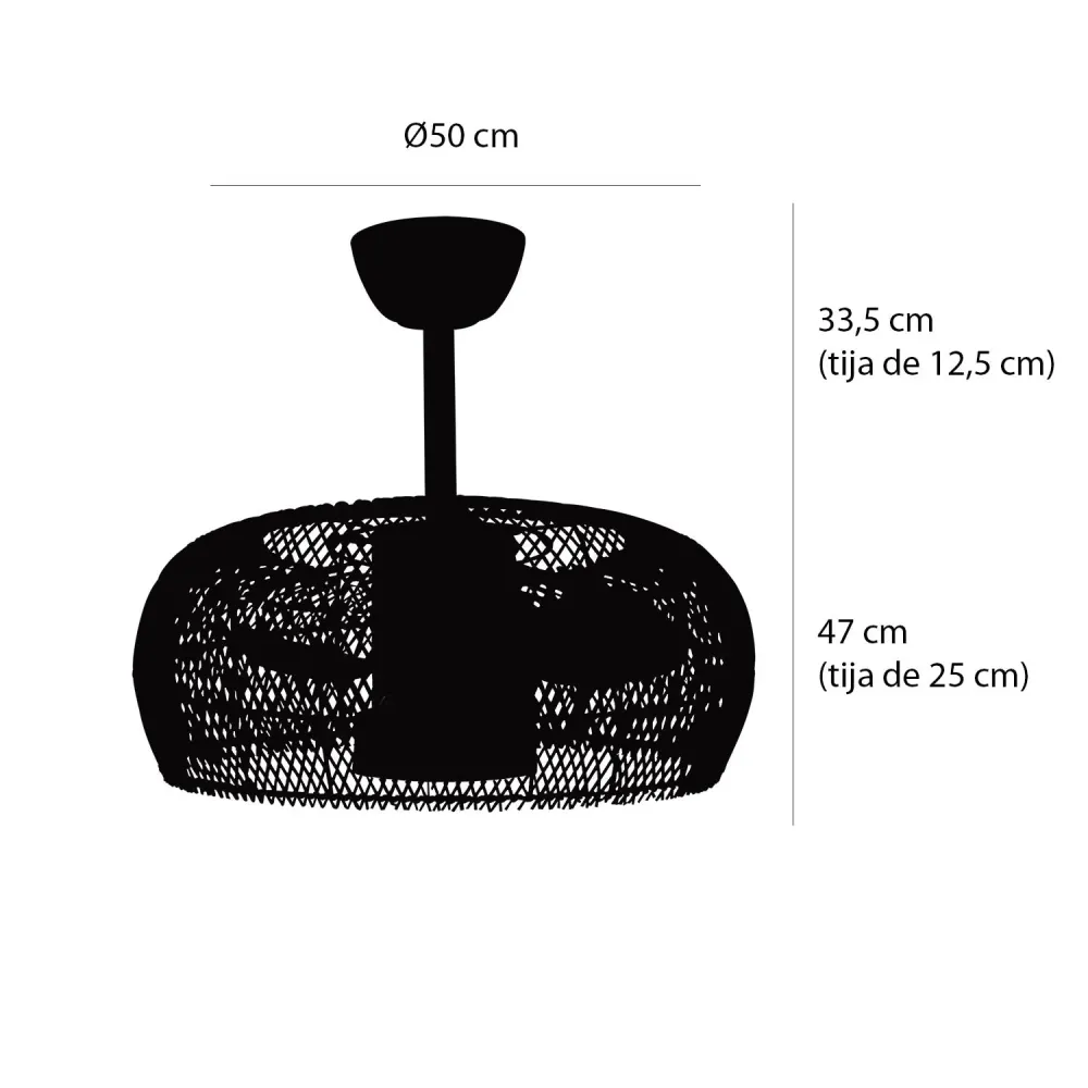 Plafonnier ventilateur Bali LOVA 7022