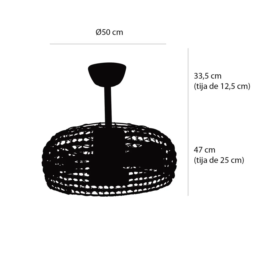 Plafonnier ventilateur Krabi LOVA 7023