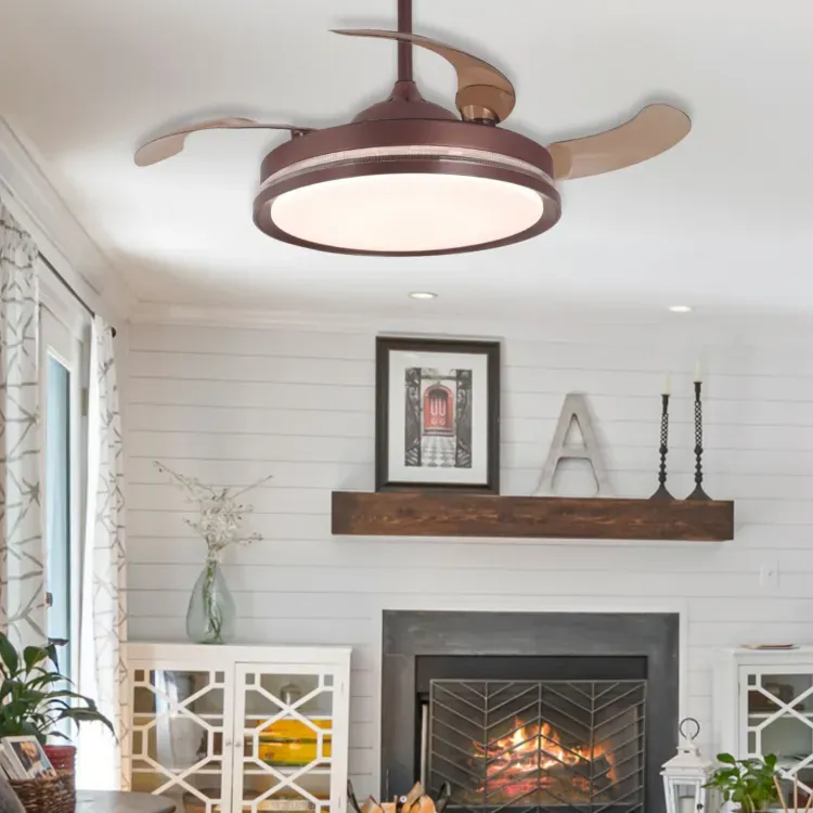 Plafonnier ventilateur Méditerranée LOVA 55050