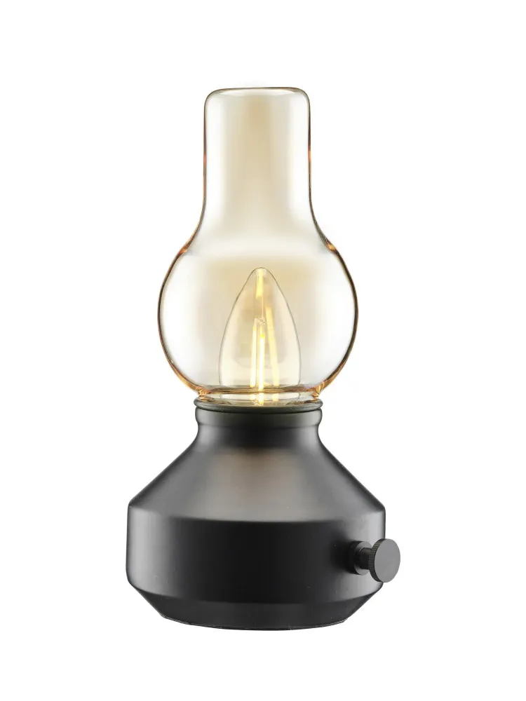 Lampe de table d'extérieur PR Home Glimt H 21,3 cm Black