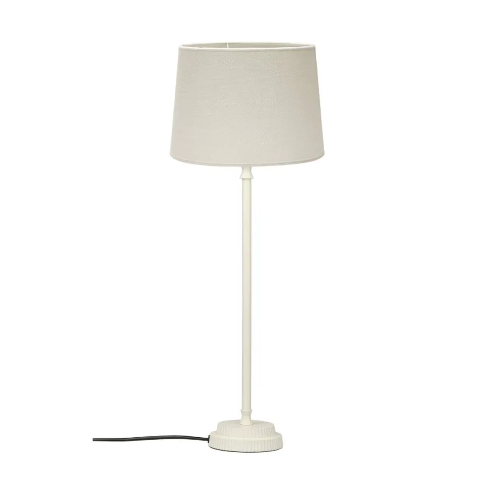 Lampe de table PR Home Kent 1L E27 H 59cm White