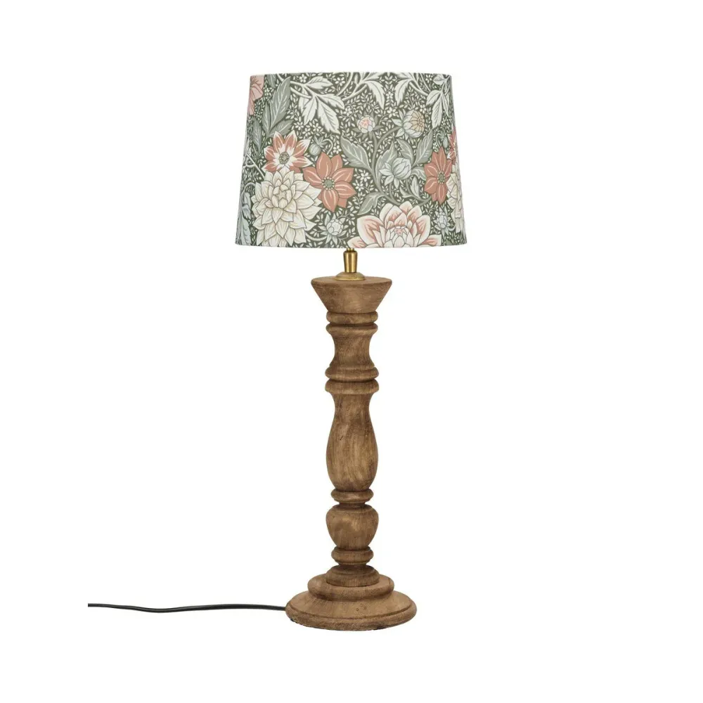 Lampe de table PR Home Lodge E27 H 59 cm Green