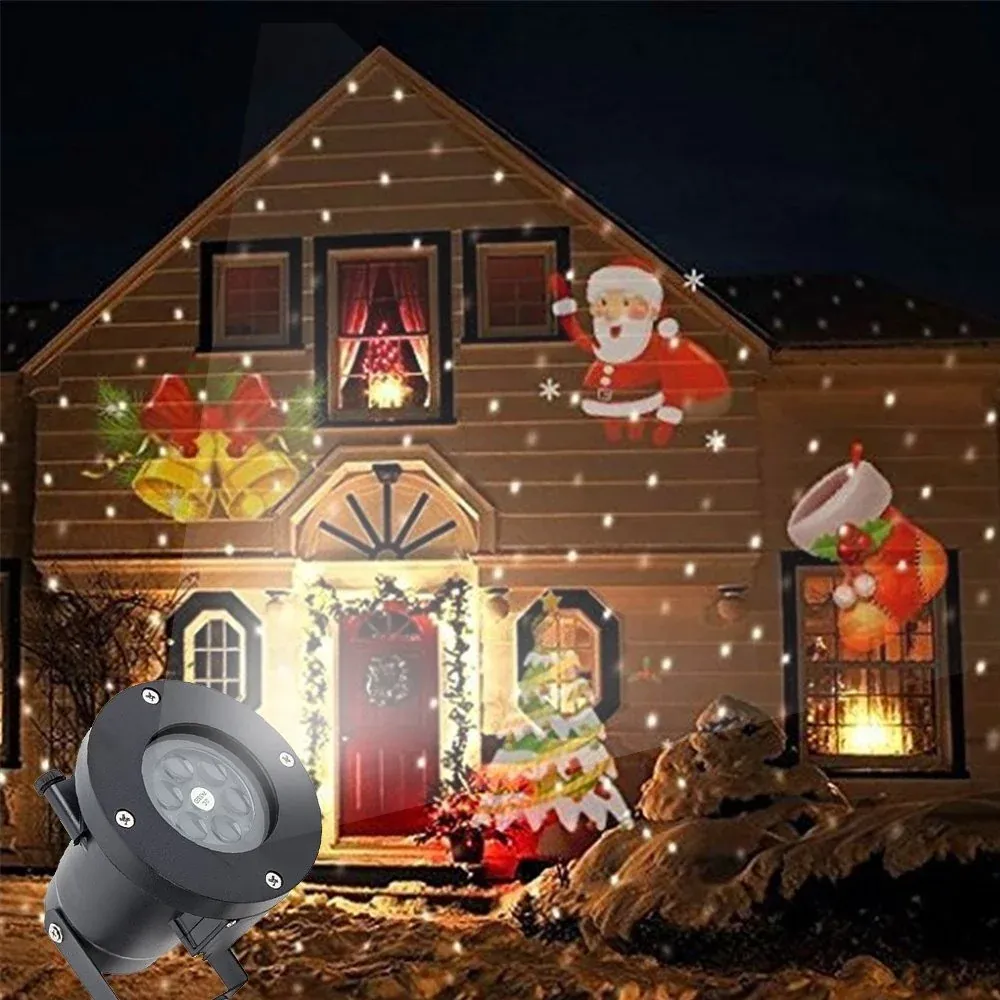 Projecteur à effets lumineux LED - Noël - extérieur IP44