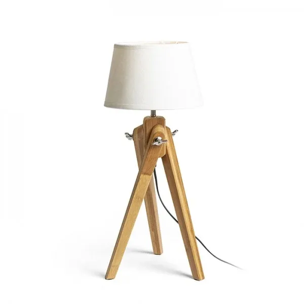 Lampe de table Rendl AMBITUS/ALVIS 1 x E27 11W blanc