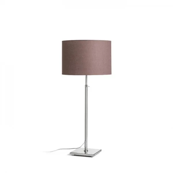 Lampe de table Rendl EDIKA 1 x E27 15W marron