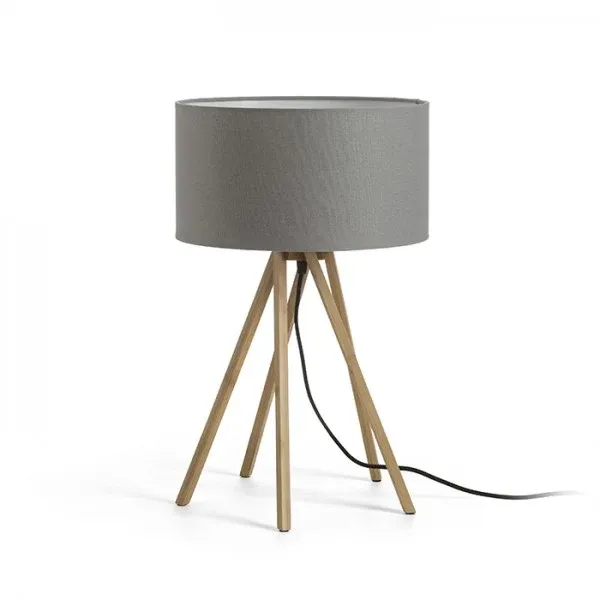 Lampe de table Rendl EL PASO 1 x E14 11W grise