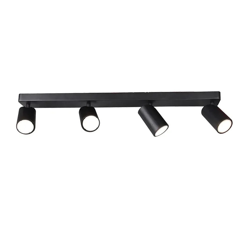 Réglette 4 lumières SAL noire GU10 Mantra 6710