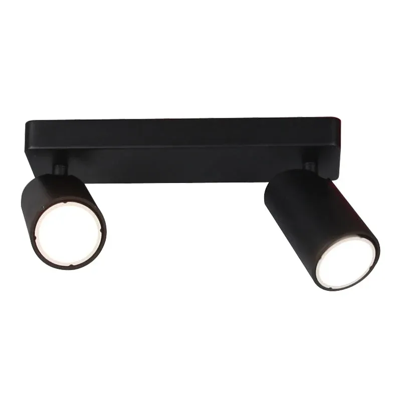 Réglette 2 lumières SAL noire GU10 Mantra 6712