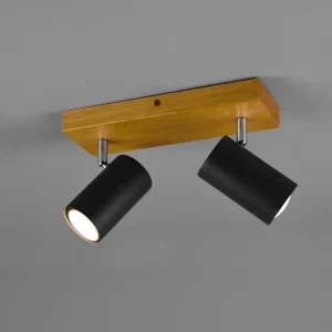 Réglette Marley noir/bois 2L 812400232