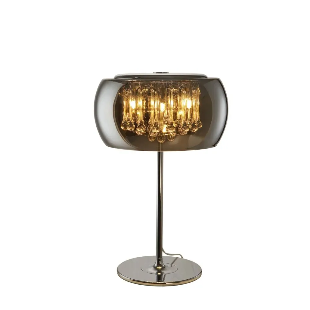 Lampe de table Schuller ARGOS 4L H 61 cm, chromée