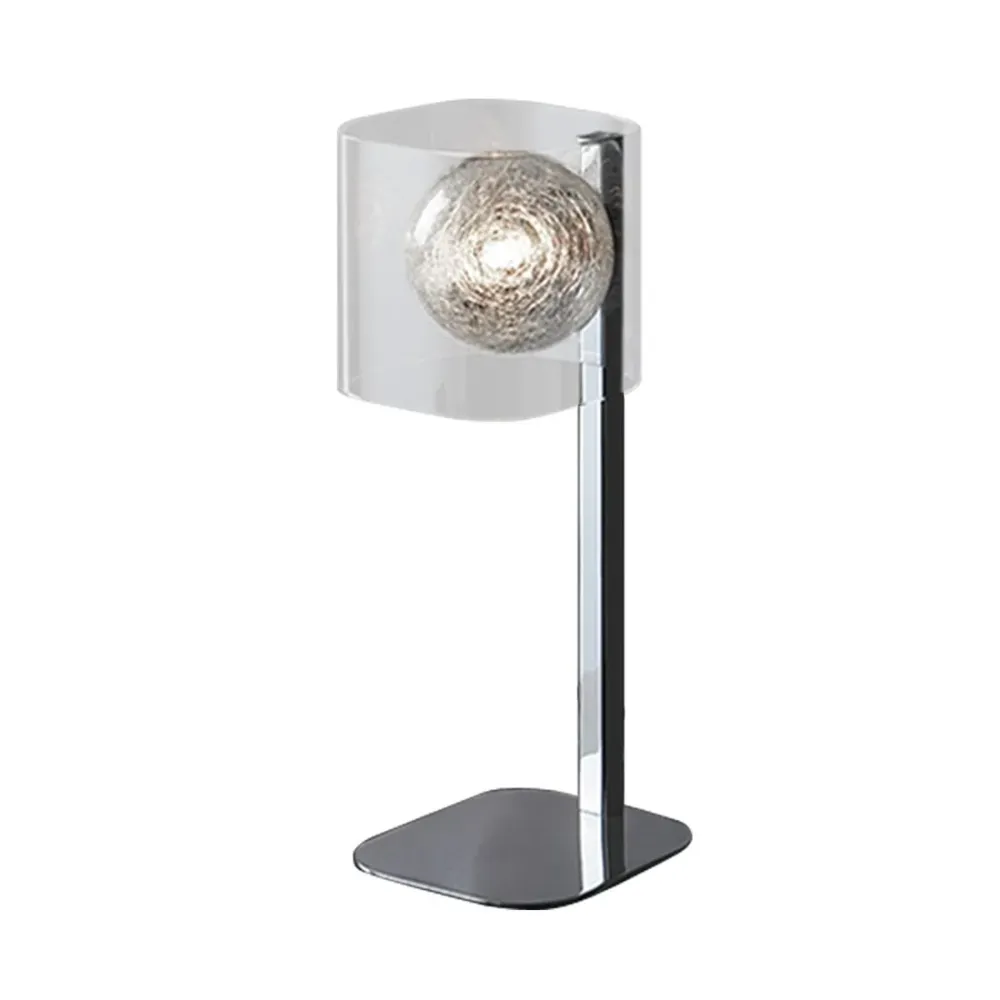 Lampe de table Schuller ECLIPSE 1L H 34 cm, chromée