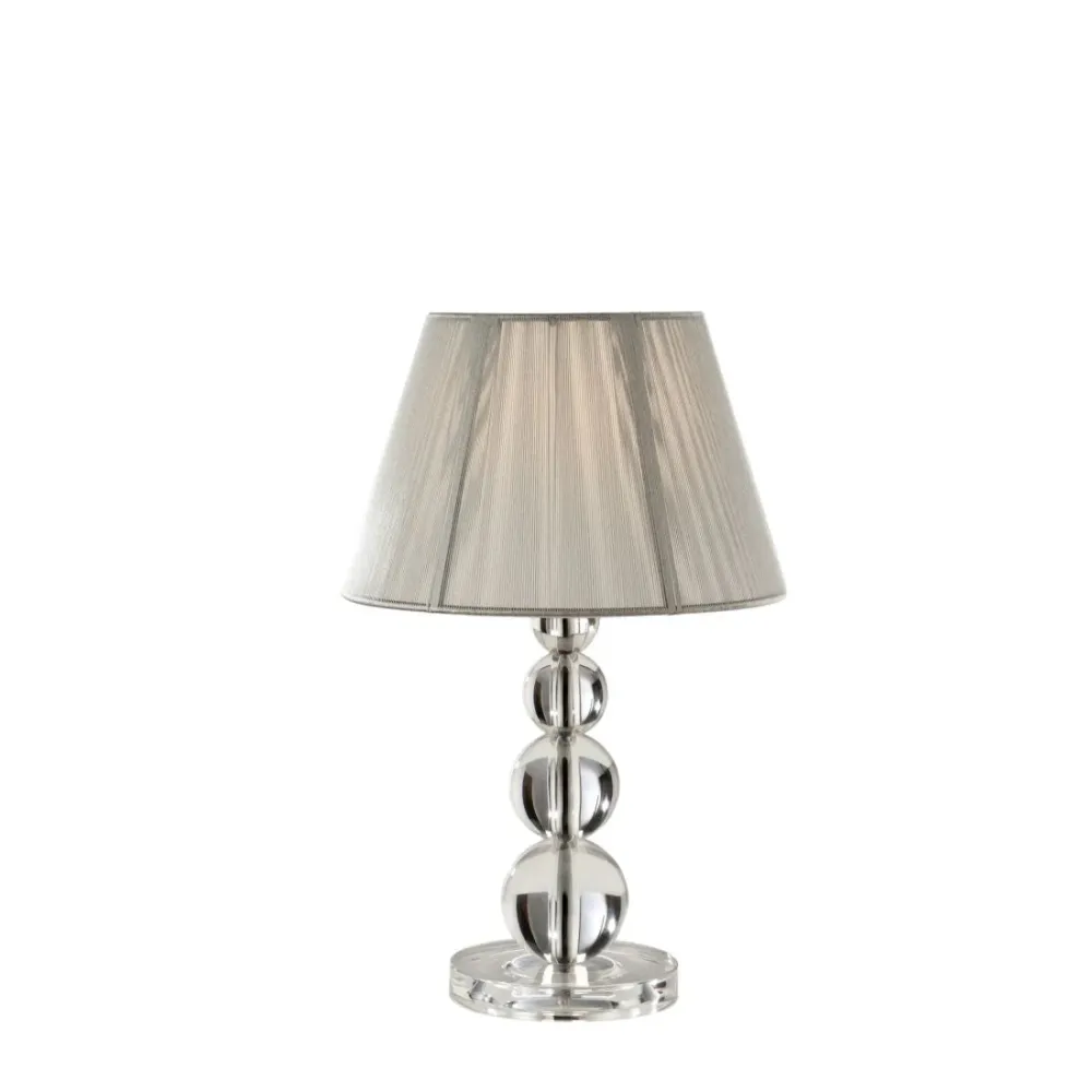 Lampe de table Schuller MERCURY 1L H 39 cm, chromée