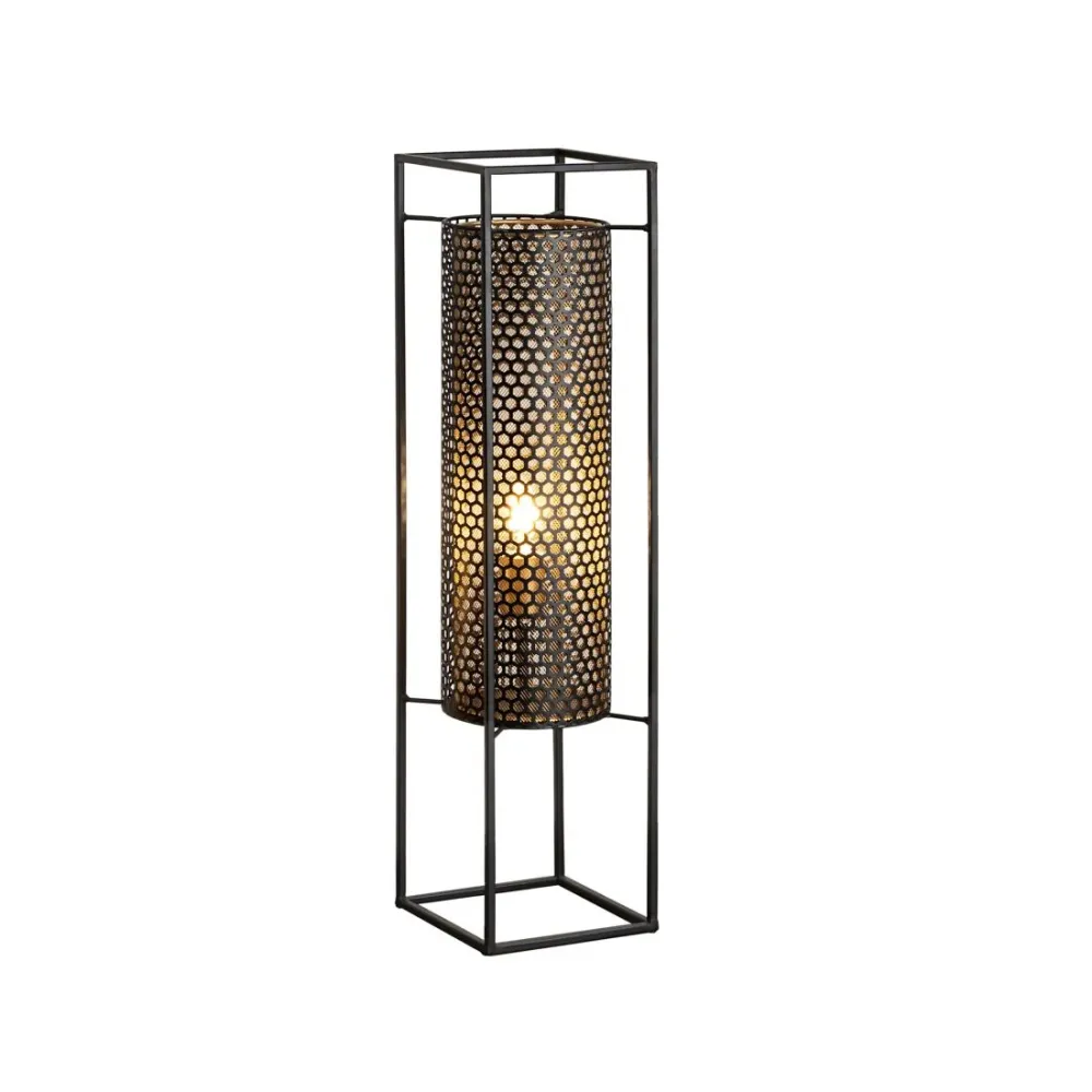Lampe de table Schuller VERA 1L H 75cm, dorée E27