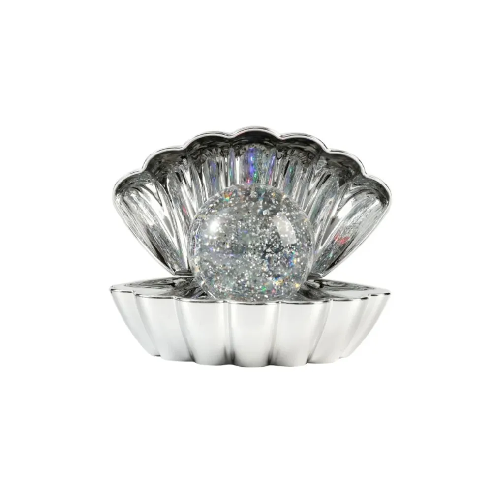 Lampe Coquillage Coki Argentée Sélectionné par Fleux