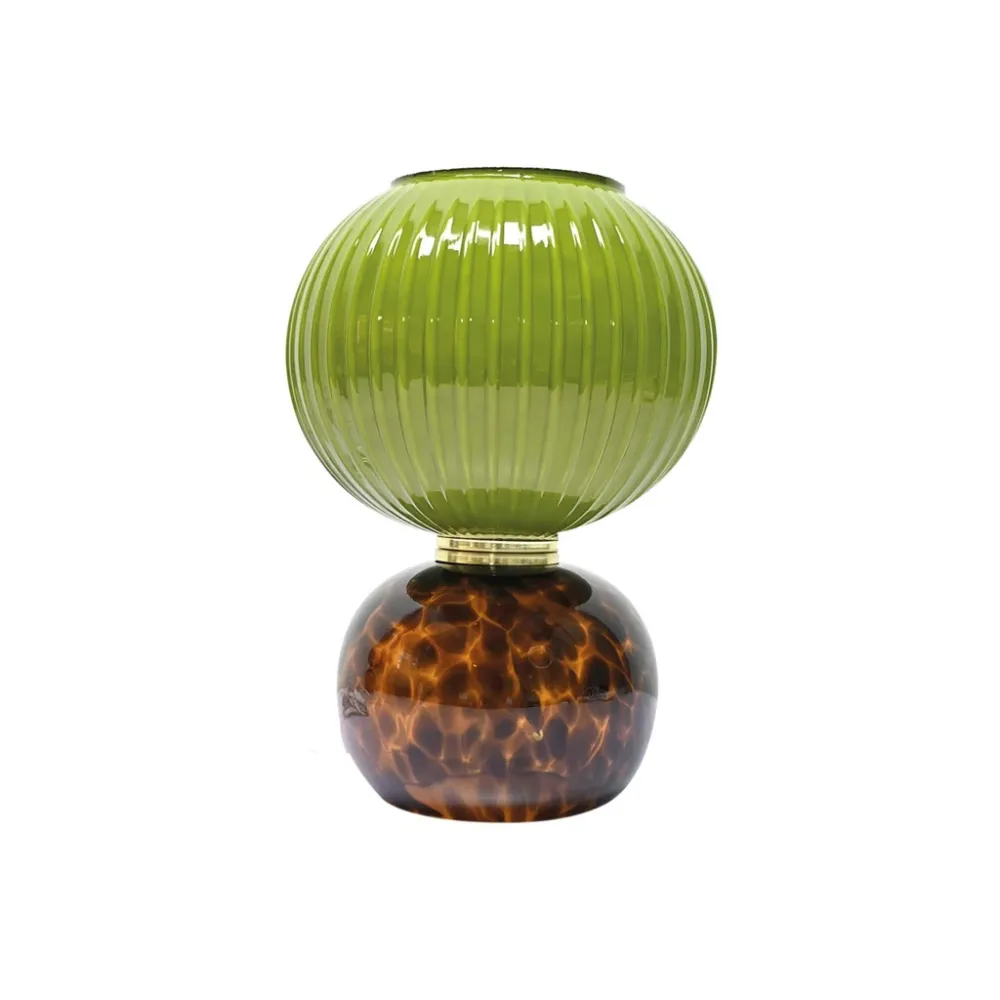 Lampe de table Adonis PM - Léopard Kaki Sélectionné par Fleux